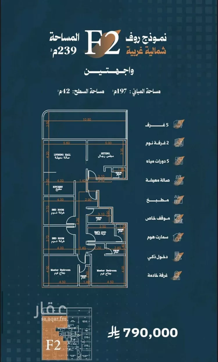 شقة للبيع في شارع سويبط بن عمرو, حي الربوة, مدينة جدة, منطقة مكة المكرمة صورة 5
