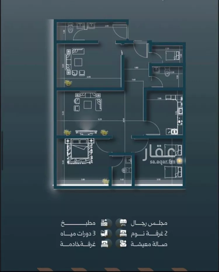 شقة للبيع في شارع  السديد, حي السلامة, مدينة جدة, منطقة مكة المكرمة صورة 5