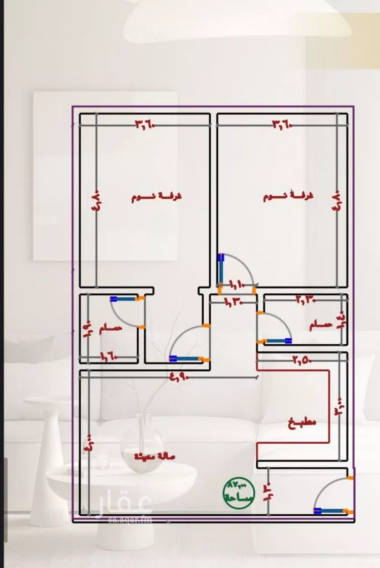 شقة للبيع في شارع صفوان بن المعطل, حي النزهة, مدينة جدة, منطقة مكة المكرمة