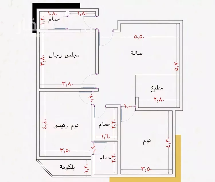 شقة للبيع في شارع أبي بكر التهامي, حي الريان, مدينة جدة, منطقة مكة المكرمة 6