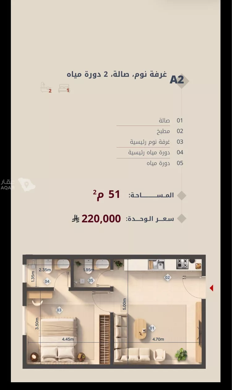 شقة للبيع في شارع عطاء ابو عبدالله, حي النزهة, مدينة جدة, منطقة مكة المكرمة 5