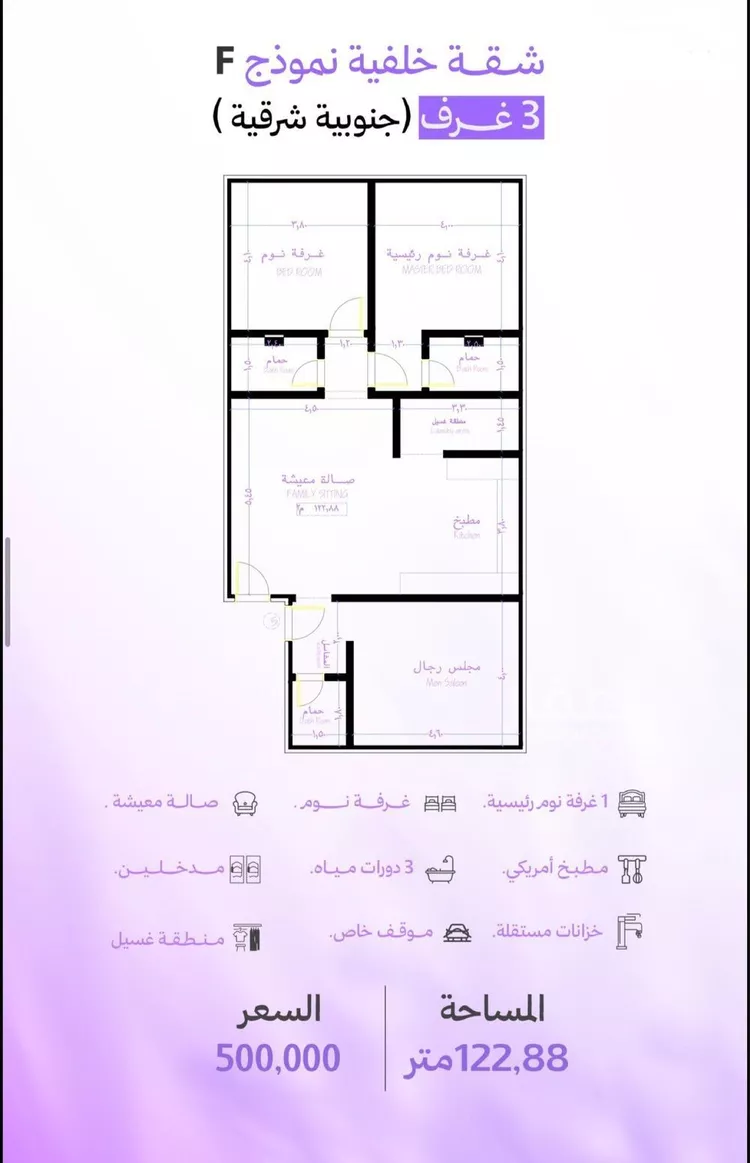 شقة للبيع في شارع محمود اسكندراني, حي أبحر الجنوبية, مدينة جدة, منطقة مكة المكرمة صورة 4