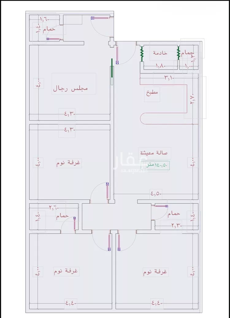 شقة للبيع في شارع عبدالرحمن ابن عزاز, حي الروابي, مدينة جدة, منطقة مكة المكرمة صورة 4