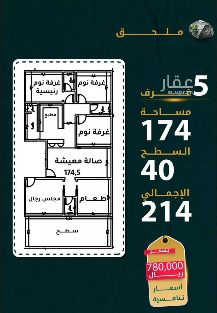 شقة للبيع في شارع يونس سلامه, حي الروضة, مدينة جدة, منطقة مكة المكرمة