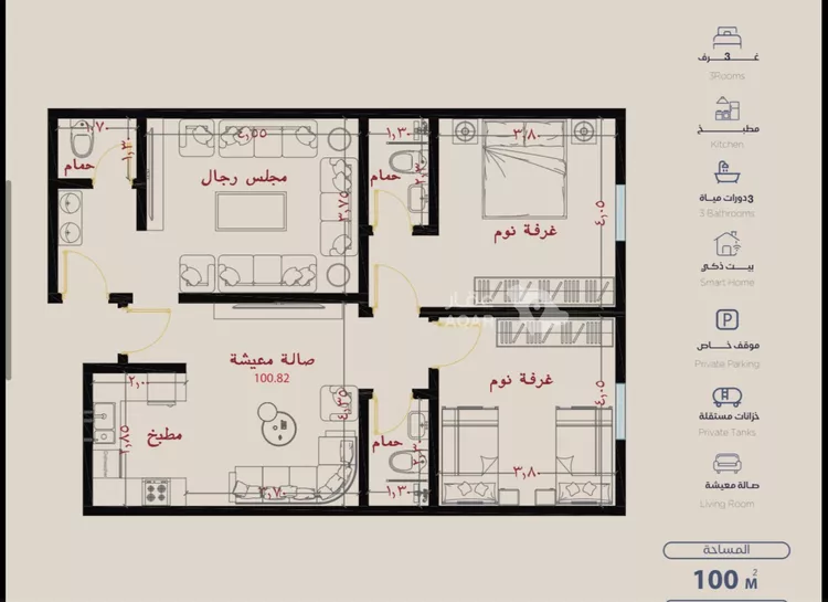 شقة للبيع في شارع أبي الخطاب الداني, حي الياقوت, مدينة جدة, منطقة مكة المكرمة 7