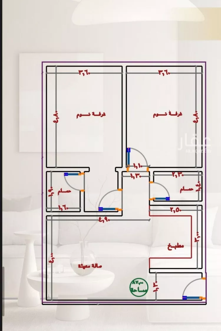 شقة للبيع في شارع بطن سبسب, حي النزهة, مدينة جدة, منطقة مكة المكرمة