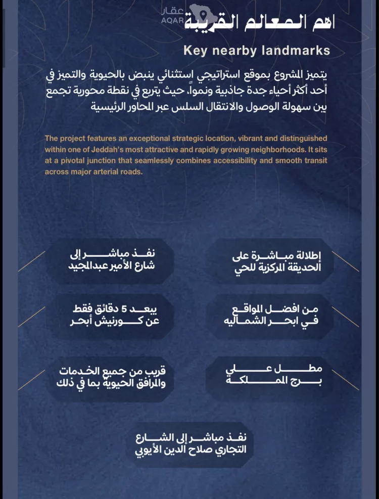 شقة للبيع في شارع ابن أبي الفخار, حي الياقوت, مدينة جدة, منطقة مكة المكرمة 5