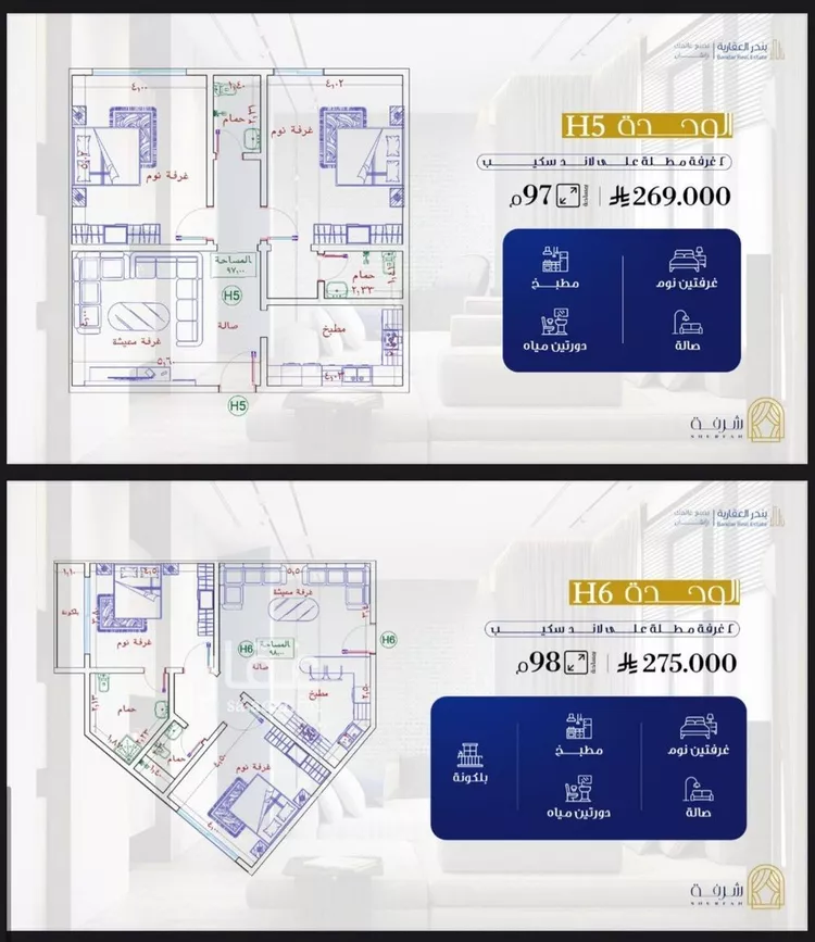 شقة للبيع في شارع الأمير عبدالعزيز بن عبدالل, حي الفيحاء, مدينة جدة, منطقة مكة المكرمة
