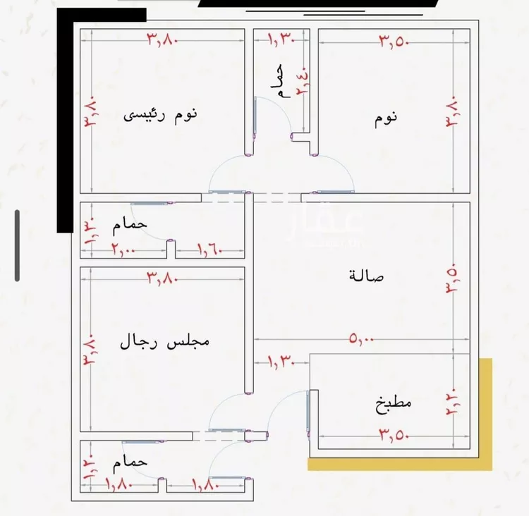 شقة للبيع في شارع أبي بكر التهامي, حي الريان, مدينة جدة, منطقة مكة المكرمة