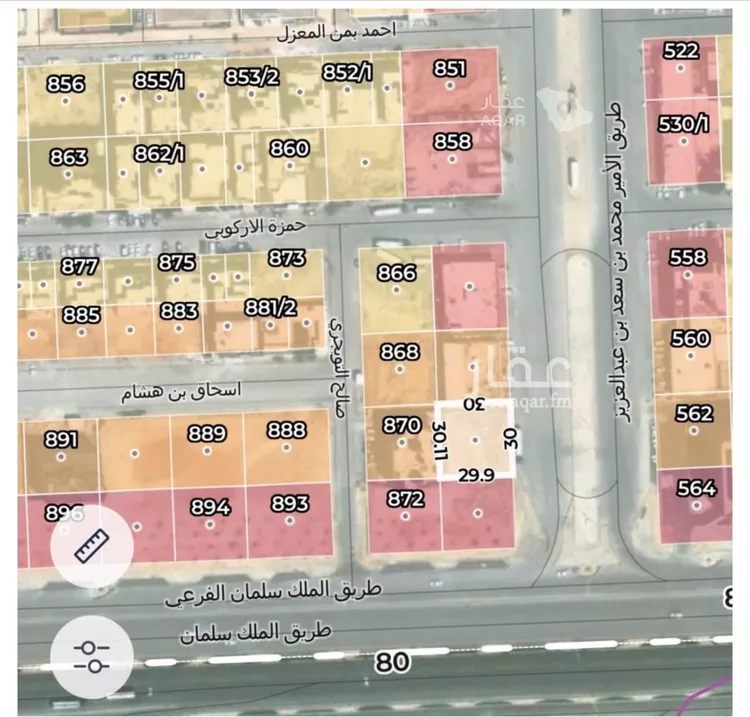 Land for Rent in Riyadh Al Qirawan
