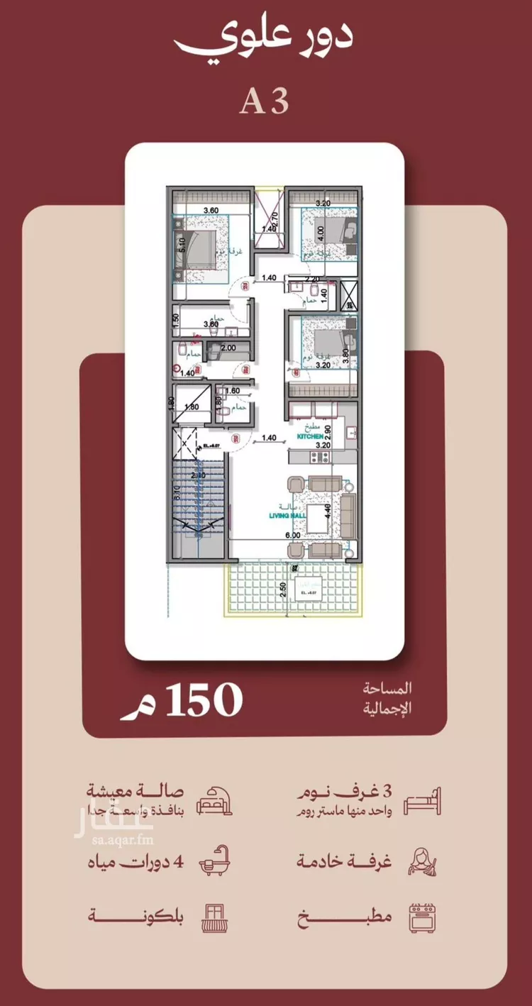 دور للإيجار في شارع القوارشة, حي الوادي, مدينة الرياض, منطقة الرياض 16