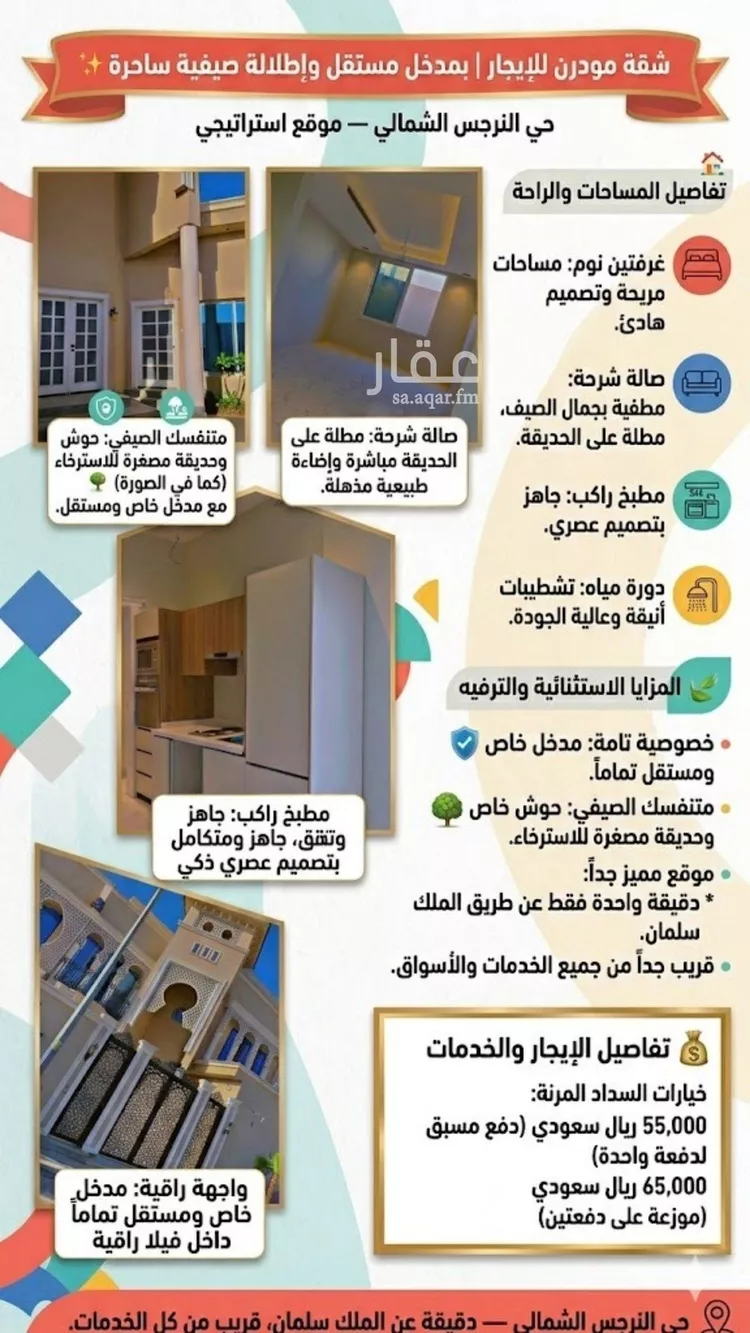 Apartment for Rent in Riyadh An Narjis
