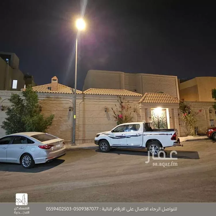 فيلا للبيع في شارع الجيب, حي الملقا, مدينة الرياض, منطقة الرياض