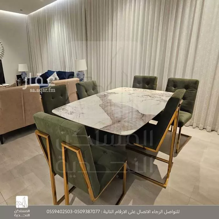شقة للإيجار في شارع وادي نعام, حي الملقا, مدينة الرياض, منطقة الرياض صورة 3