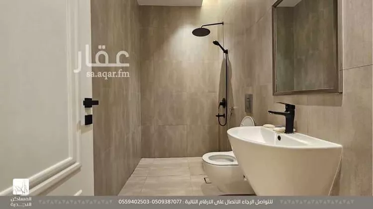 شقة للإيجار في شارع وادي نعام, حي الملقا, مدينة الرياض, منطقة الرياض