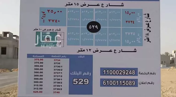 أرض للبيع في شارع أبي سعيد السجستاني ، حي الفاروق ، الرياض ، منطقة الرياض صورة 2