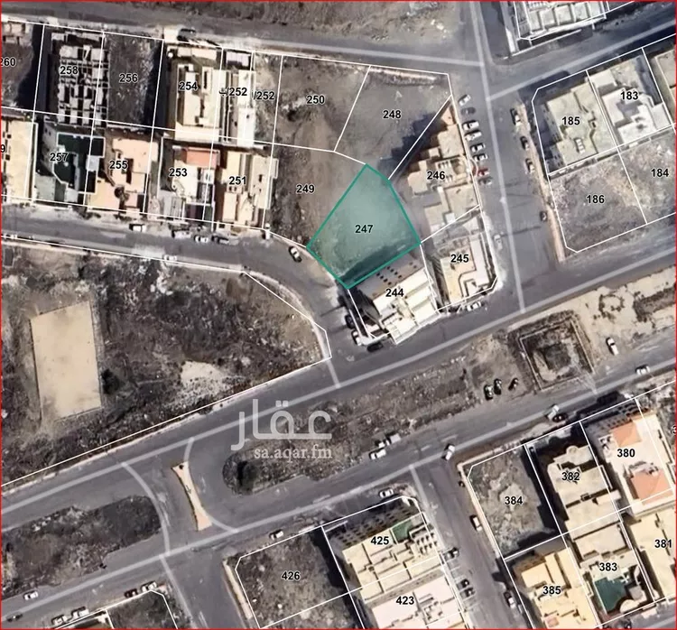 أرض للبيع في شارع شارع انقرة, حي المروج, مدينة ابها, منطقة عسير