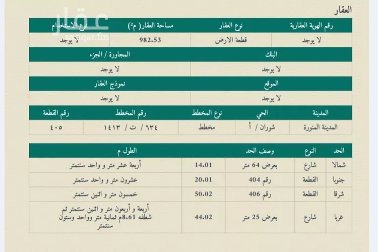 أرض للإيجار في شارع طريق صلاح الدين الايوبي, حي شوران, مدينة المدينه المنوره, منطقة المدينة المنورة