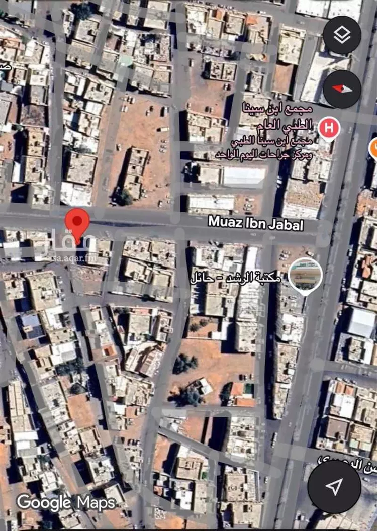 أرض للبيع في شارع معاذ بن جبل, حي المحطة, مدينة حائل, منطقة حائل