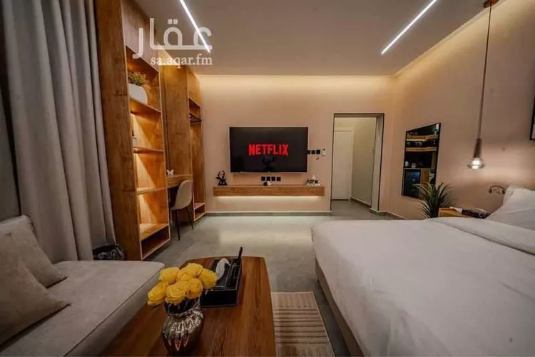 استديو مفروش للحجز في شارع الحومية ، حي غرناطة ، الرياض ، منطقة الرياض صورة 3