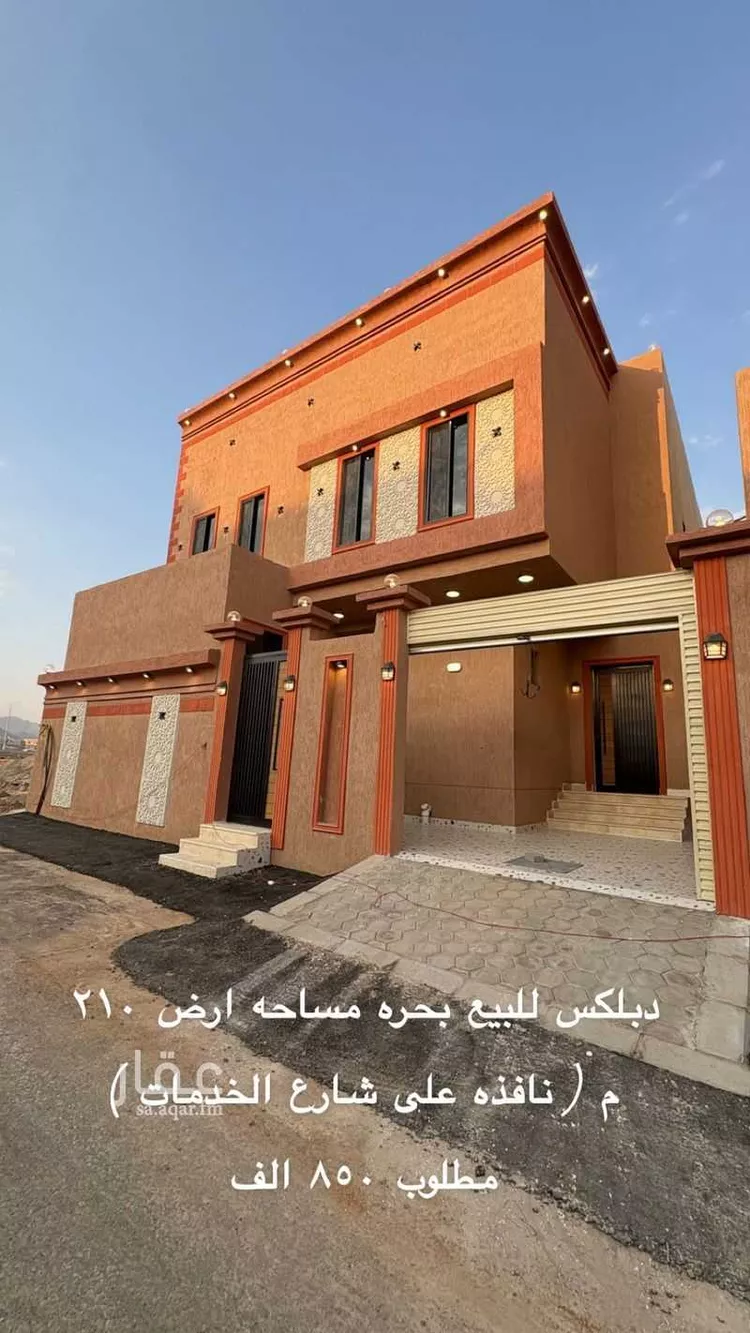 فيلا للبيع في شارع ج3 319, حي الأصالة, مدينة الجموم - بحره, منطقة مكة المكرمة