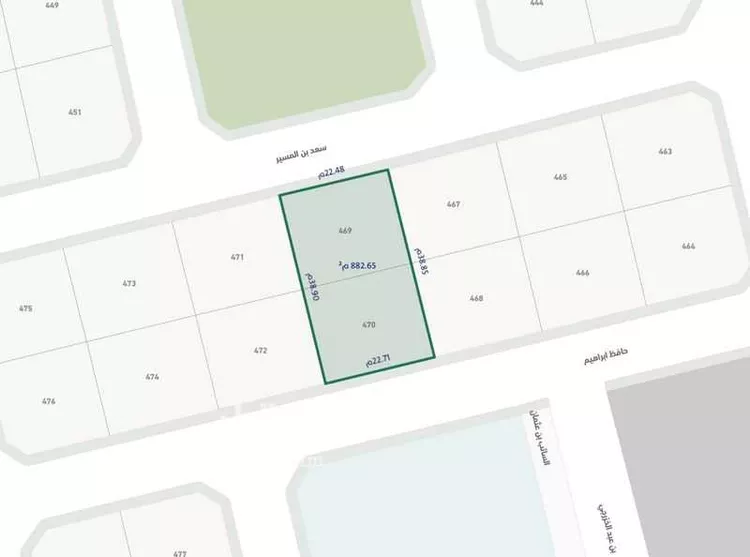 Land for Sale in Al Hariq Al Madinah Al Jadidah