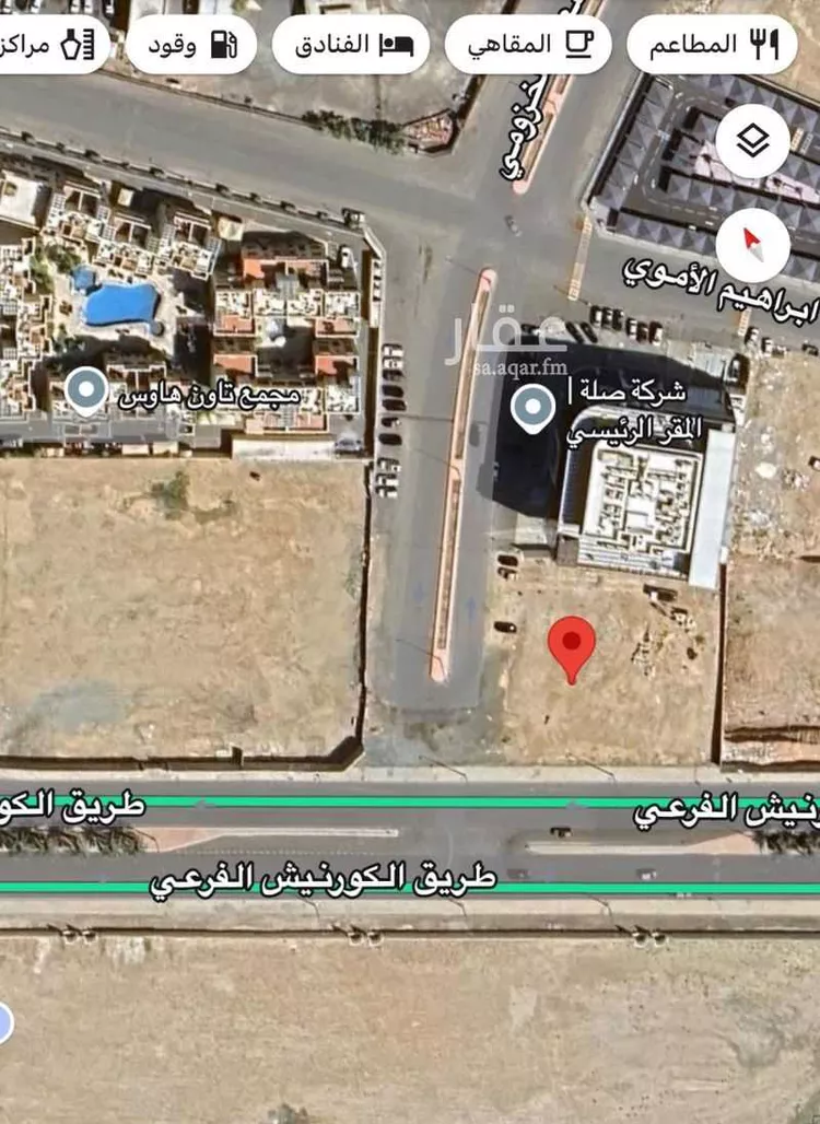 أرض للبيع في شارع طريق الكورنيش, حي أبحر الجنوبية, مدينة جدة, منطقة مكة المكرمة صورة 5