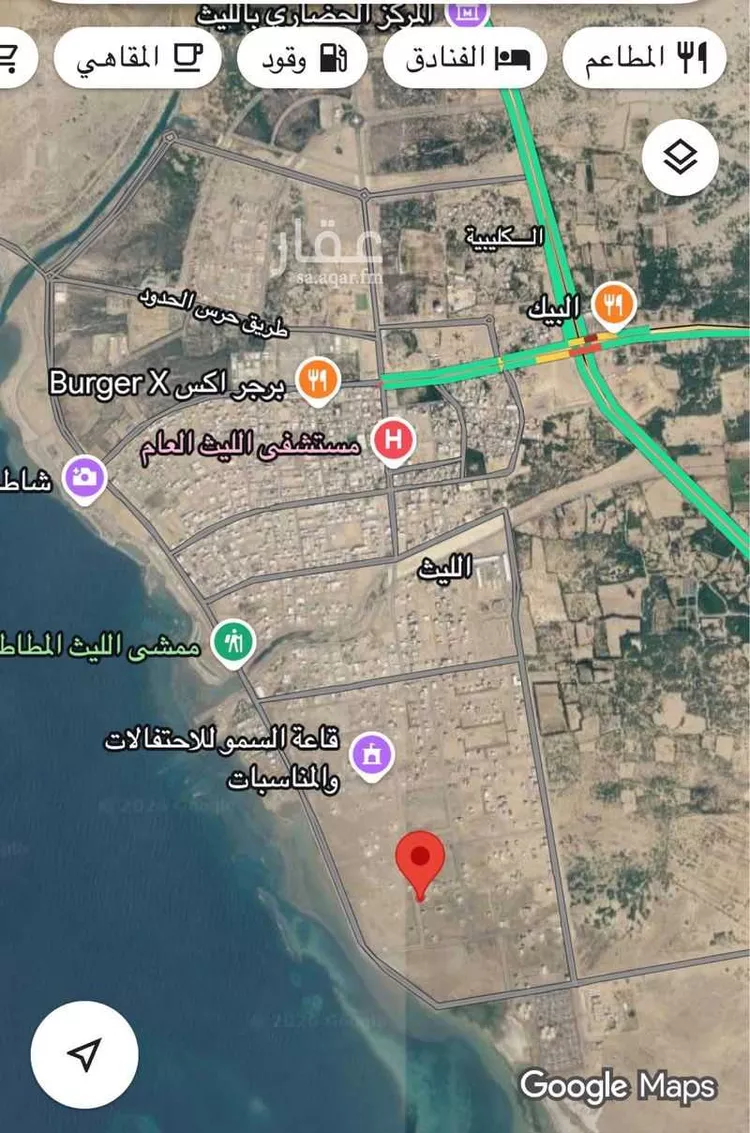 أرض للبيع في شارع 19418934, حي (حي رقم (5, مدينة الليث, منطقة مكة المكرمة