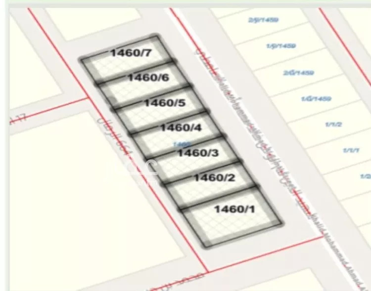 أرض للبيع في شارع شهيد الدين ثم الوطن خالد الصامطي, حي الرمال, مدينة الرياض, منطقة الرياض صورة 3