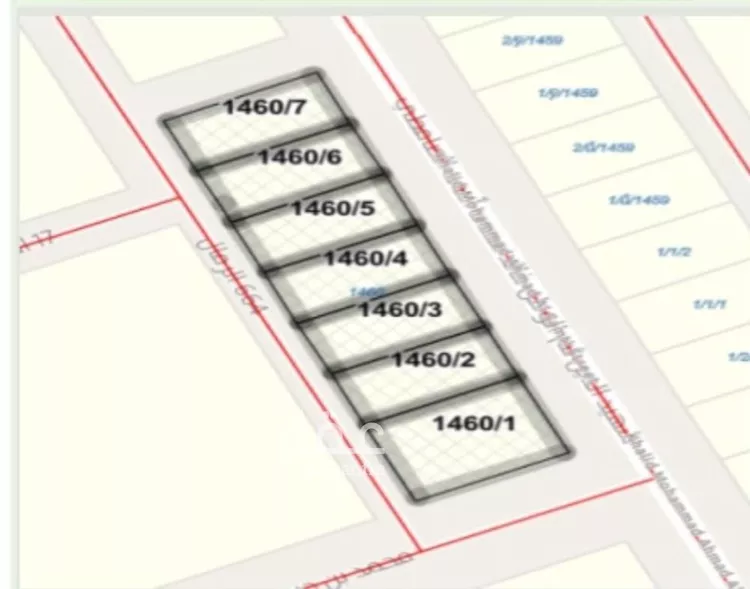 أرض للبيع في شارع شهيد الدين ثم الوطن خالد محمد أحمد الص, حي الرمال, مدينة الرياض, منطقة الرياض صورة 3