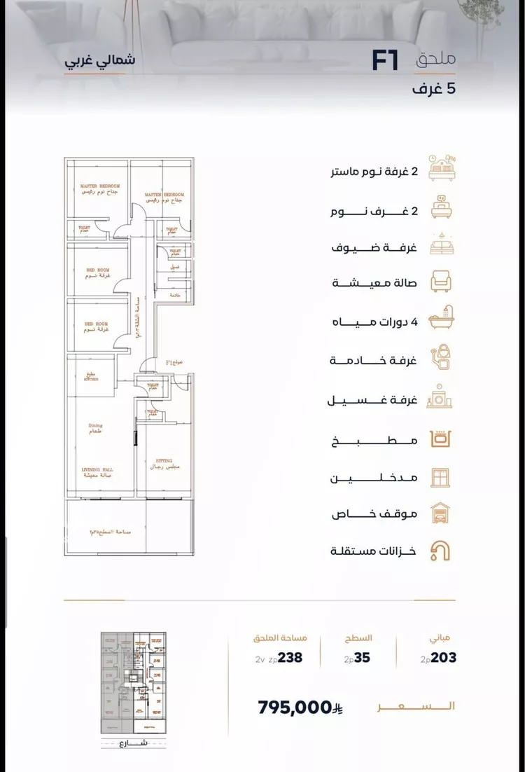 شقة للبيع في شارع إبن الأهشم, حي الصفاء, مدينة جدة, منطقة مكة المكرمة صورة 3