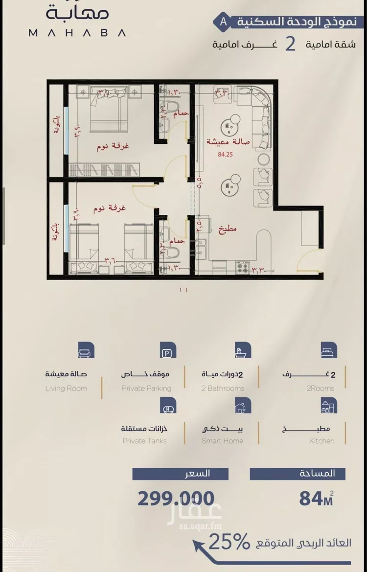 شقة للبيع في شارع الشيخ عيسى بن سلمان ال خليف, حي الياقوت, مدينة جدة, منطقة مكة المكرمة