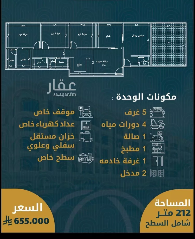 شقة للبيع في شارع عبد المجيد , حي الصواري, مدينة جدة, منطقة مكة المكرمة صورة 5