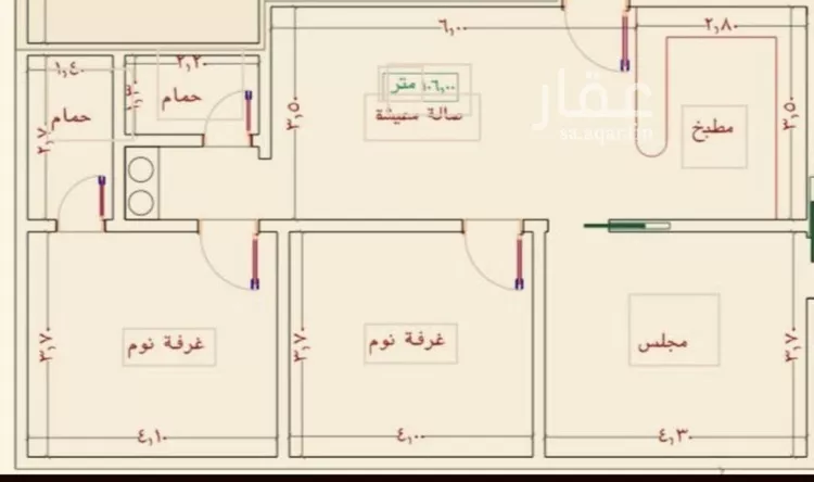 شقة للبيع في شارع يعقوب الصحاف, حي النزهة, مدينة جدة, منطقة مكة المكرمة