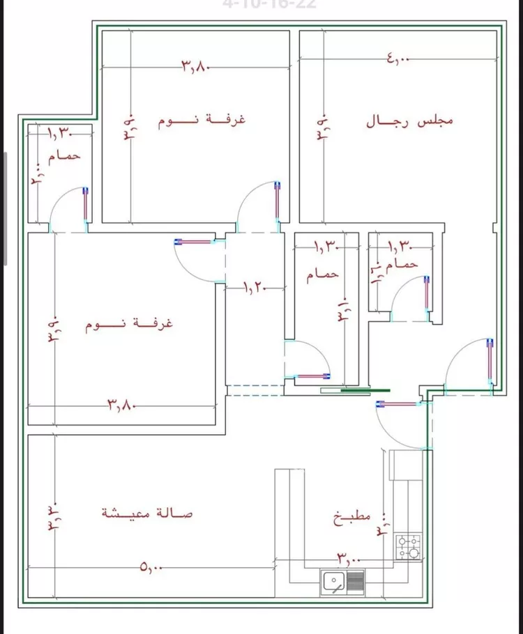 شقة للبيع في شارع الامير عبدالمجيد, حي الصواري, مدينة جدة, منطقة مكة المكرمة صورة 2
