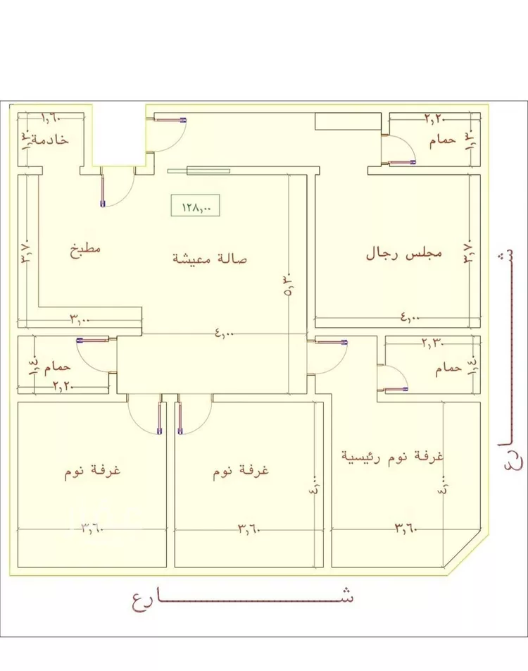 شقة للبيع في شارع عبدالله ابن تمام, حي الفيصلية, مدينة جدة, منطقة مكة المكرمة