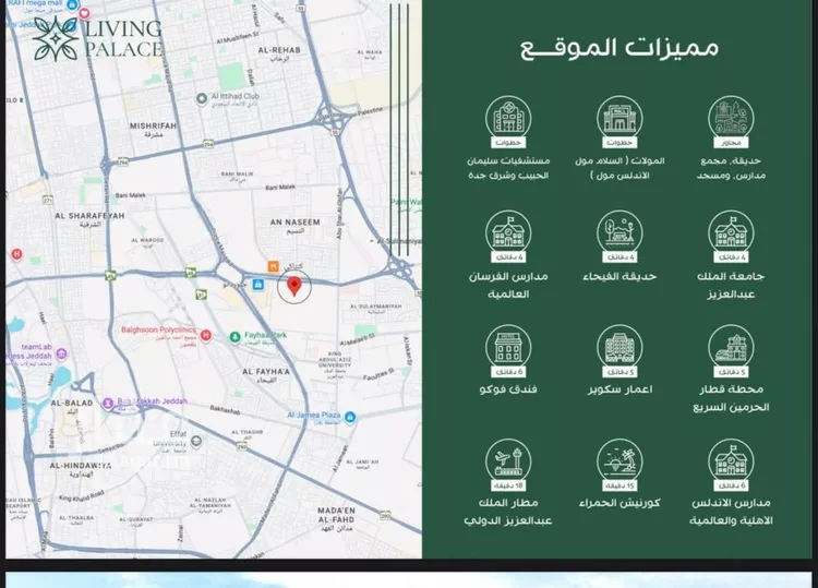 شقة للبيع في شارع ابراهيم القيرواني, حي الفيحاء, مدينة جدة, منطقة مكة المكرمة صورة 2