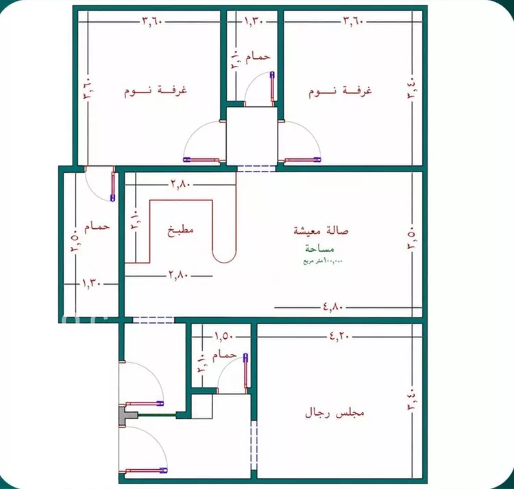 شقة للبيع في شارع خالد بن نضله, حي النزهة, مدينة جدة, منطقة مكة المكرمة صورة 3