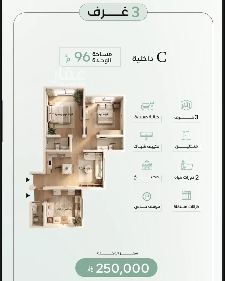شقة للبيع في شارع ابن المقدسي, حي الريان, مدينة جدة, منطقة مكة المكرمة صورة 4