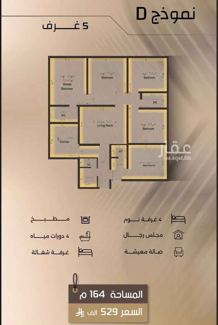 شقة للبيع في شارع زيد بن قيس, حي الفيصلية, مدينة جدة, منطقة مكة المكرمة صورة 3