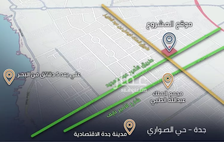 شقة للبيع في شارع الامير عبدالمجيد, حي الصواري, مدينة جدة, منطقة مكة المكرمة صورة 4