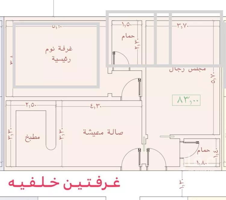 شقة للبيع في شارع الاسود, حي الثغر, مدينة جدة, منطقة مكة المكرمة صورة 2