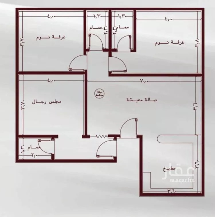 شقة للبيع في شارع حمزه بن النعمان, حي الصفاء, مدينة جدة, منطقة مكة المكرمة صورة 3