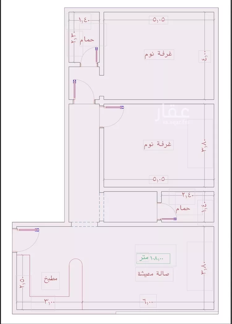 شقة للبيع في شارع عمر الخردلي, حي الجامعة, مدينة جدة, منطقة مكة المكرمة
