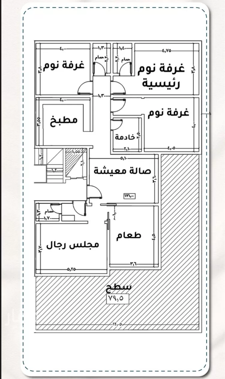 شقة للبيع في شارع الاسود, حي الثغر, مدينة جدة, منطقة مكة المكرمة صورة 3