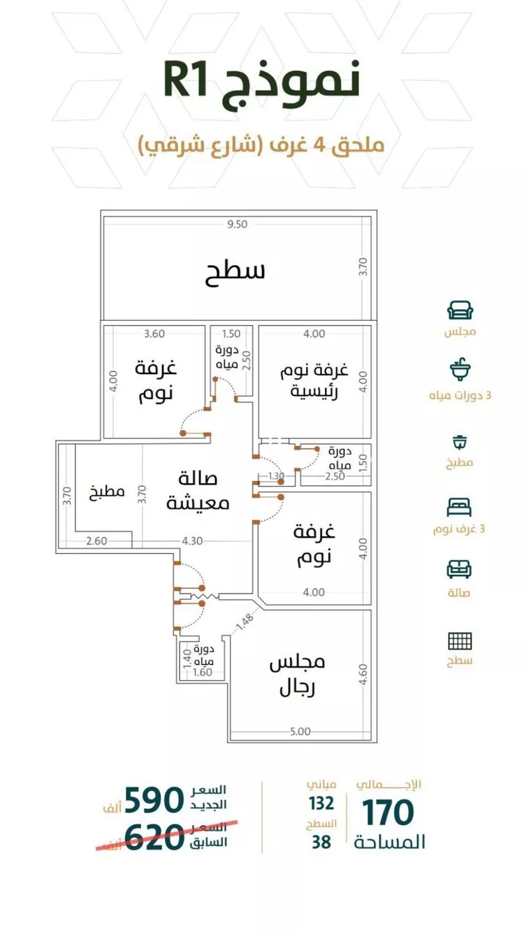 Apartment for Sale in Jeddah Ar Rabwah
