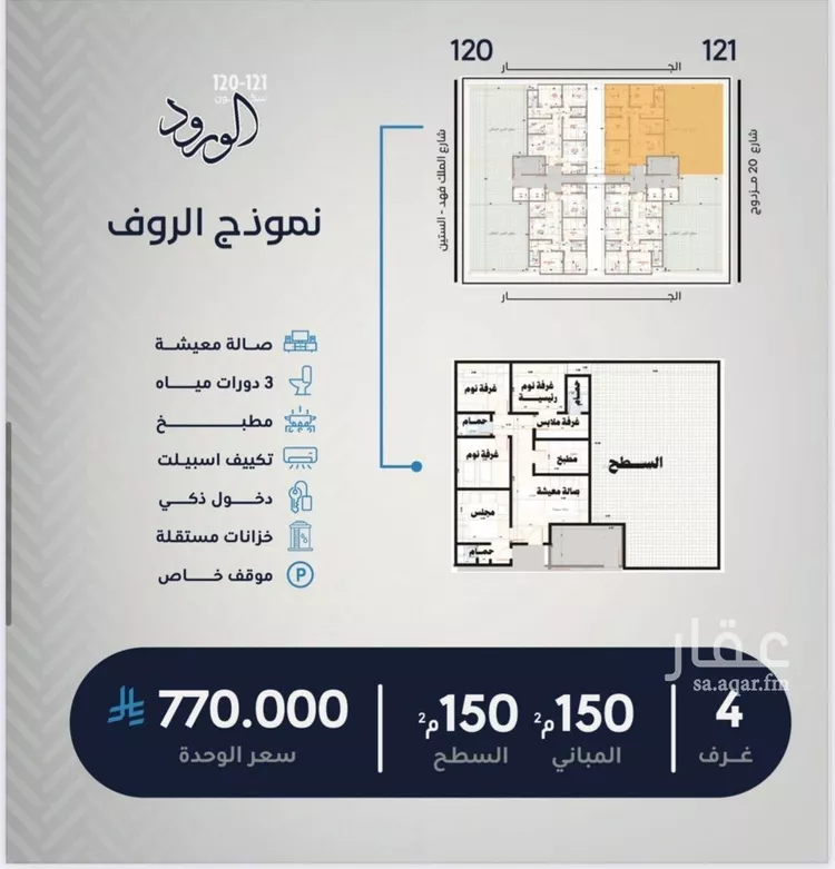 شقة للبيع في شارع درويش حدائدي, حي الورود, مدينة جدة, منطقة مكة المكرمة صورة 5