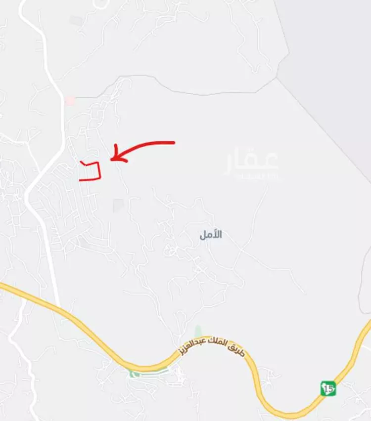 أرض للبيع في شارع السراب, حي الأمل, مدينة بلجرشي, منطقة الباحة صورة 2