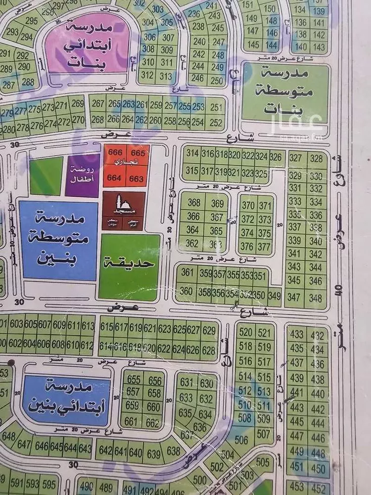 أرض للبيع في شارع عمرو بن الاحوص, حي المرجان, مدينة الخبر, المنطقة الشرقية