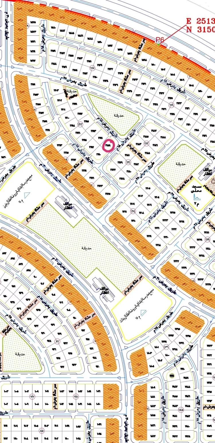 Land for Sale in Tabuk Housing of public security forces 3